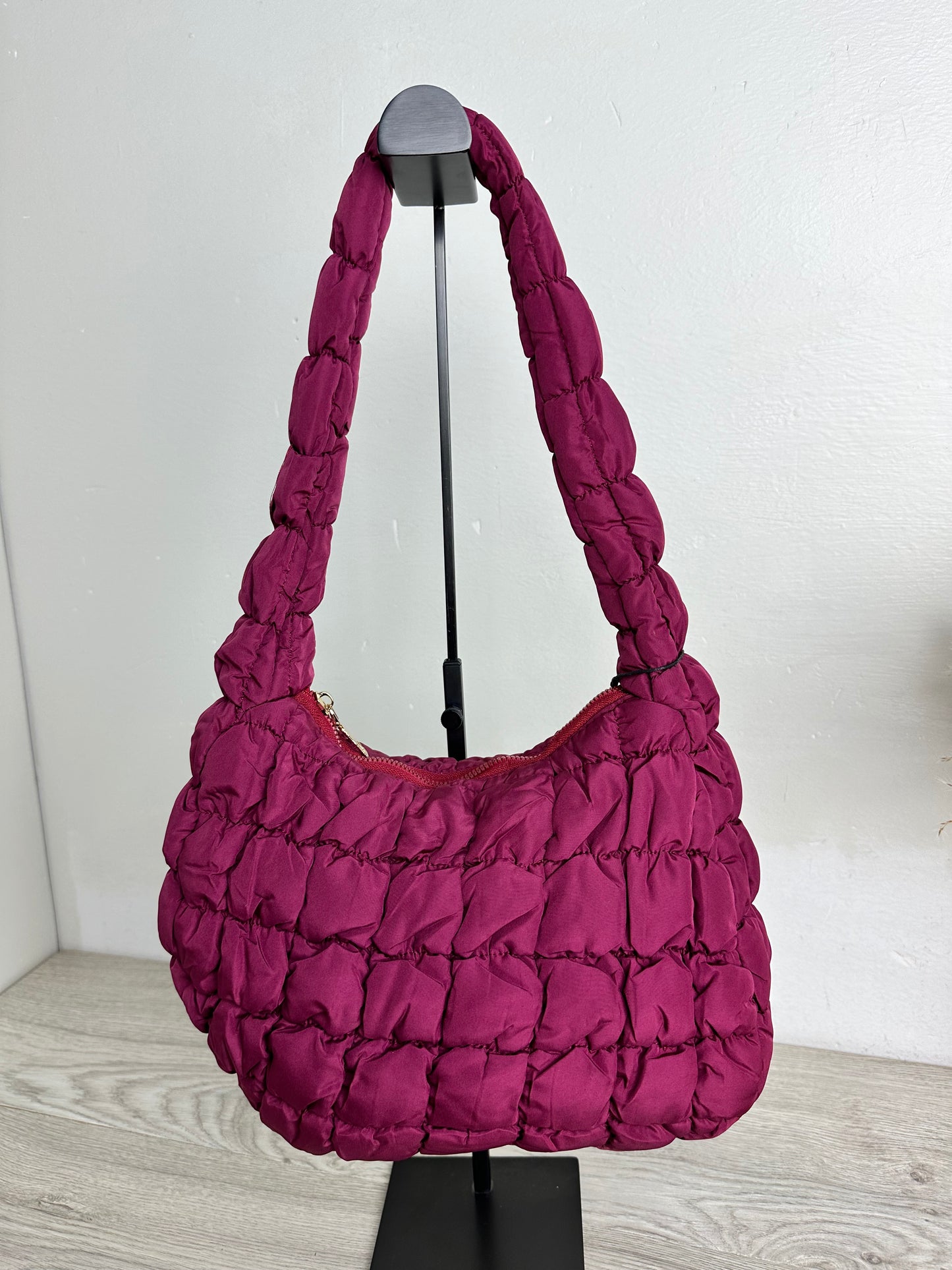 Bolso de hombro acolchado