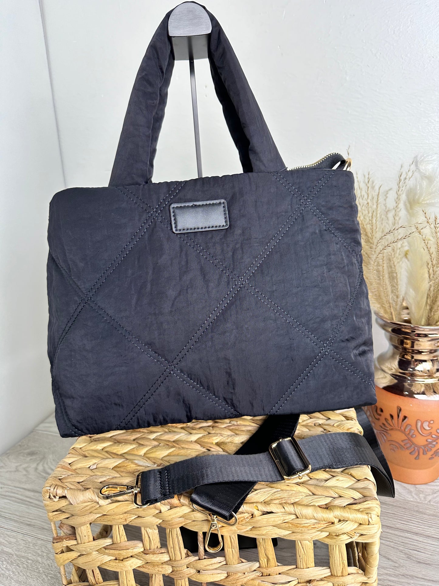 Bolso tote de nylon